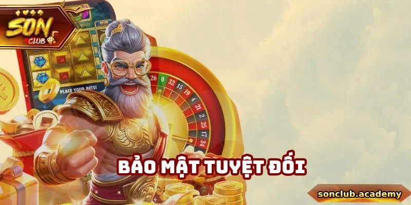 Công nghệ bảo mật dữ liệu người dùng tuyệt đối của Sonclub
